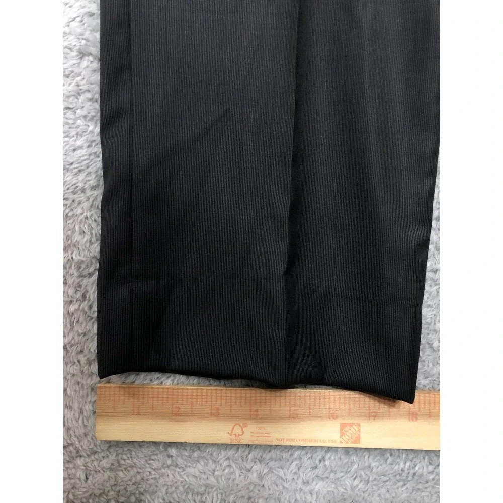 Corneliani Pants Men 36x34 (Tag 54R) 100% Virgin Wool Black